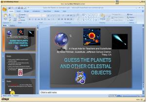 powerpoint example