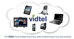vidtel cloud video conferencing diagram