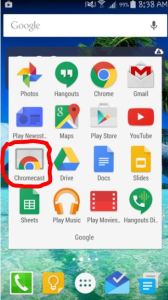 chromecast app