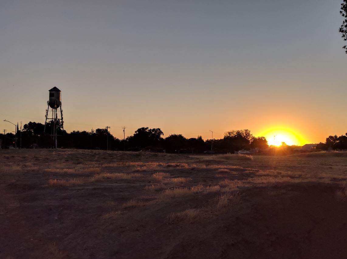 pixel XL tracy tower at sunrise