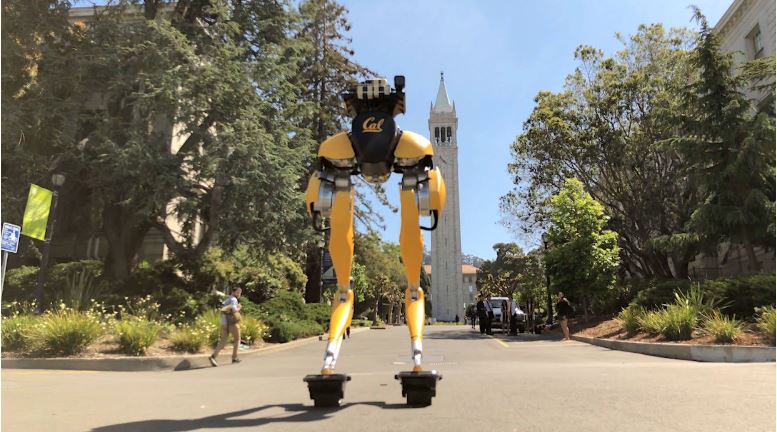 STEM: Watch Cassie the BiPed Robot Move Around Campus on&nbsp;Hovershoes