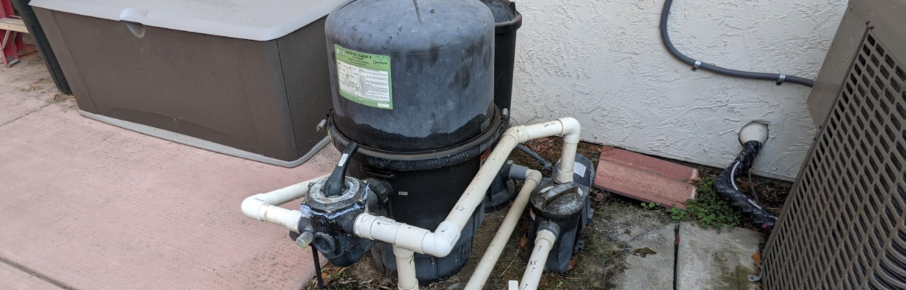 Replacing our Old DE Pool Filter with a New Cartridge Filter